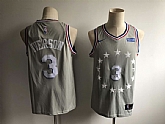 76ers 3 Allen Iverson Gray 2018-19 City Edition Nike Swingman Jersey,baseball caps,new era cap wholesale,wholesale hats